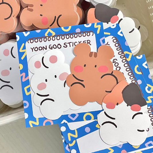 ｜YOON GOO｜ Removable Sticker Pack