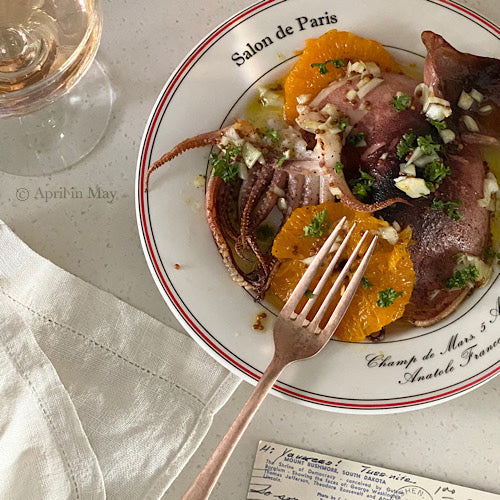 ｜April in May｜ Salon de Paris Round Plate