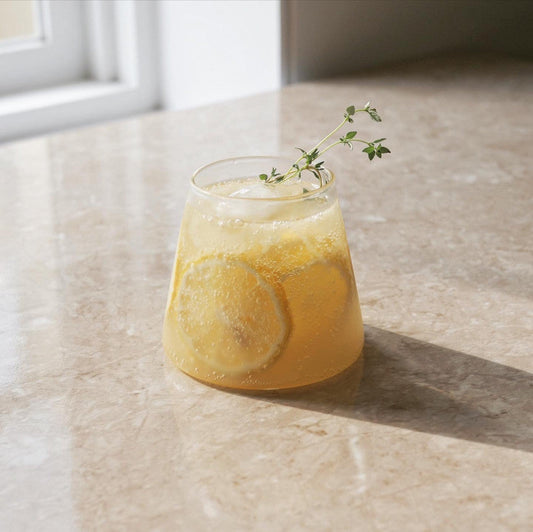 ｜Bracket Table｜ Triangular Glass Cup 330ml