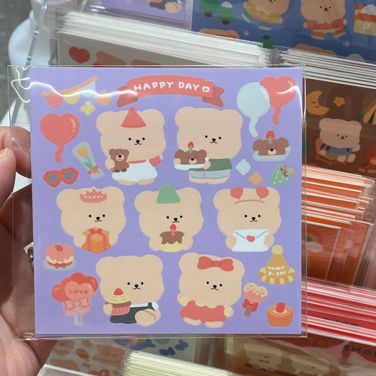 ｜BAMTOREE｜ Happy Day Sticker