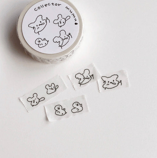｜collector mumu｜ Cute Friends Masking Tape