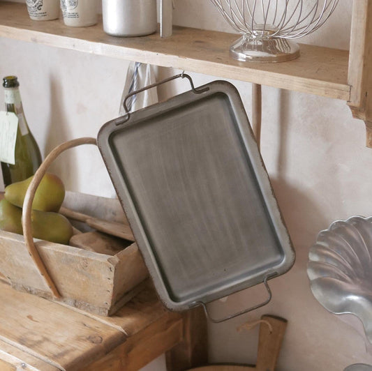 ｜Bracket Table｜ Vintage Tin Tray