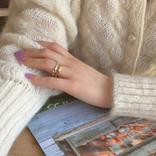 ｜moat｜ Modern Ring (925silver)