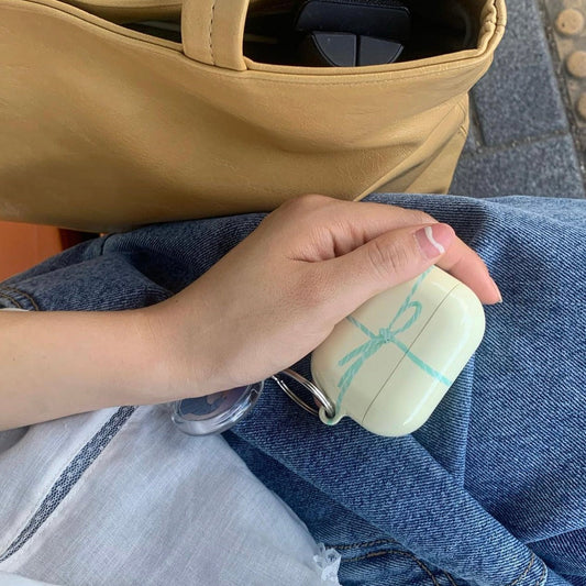 ｜Loumoi｜ Present Airpods Case (Mint/ Lemon)