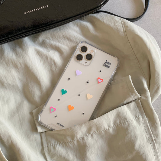 ｜your emotions｜ Bonne Chance Clear Phone Case