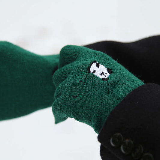 ｜Dinotaeng｜ BOBO Hairy Yarn Gloves