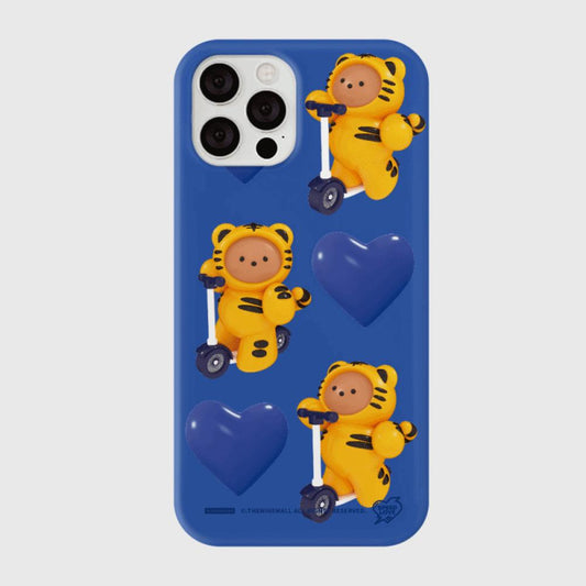 ｜THENINEMALL｜ Pattern Speed Love Hard Phone Case (3 types)