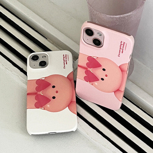 ｜THENINEMALL｜ Windy Holiday Hard Phone Case (2 types)