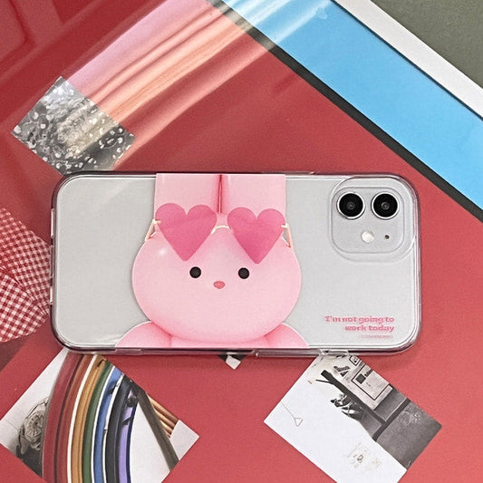 ｜THENINEMALL｜ Windy Holiday Clear Phone Case (3 types)