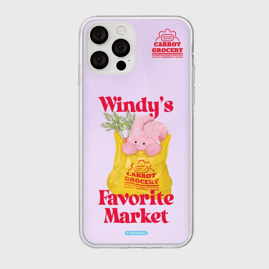 ｜THENINEMALL｜ Windys Favorite Market Mirror Phone Case